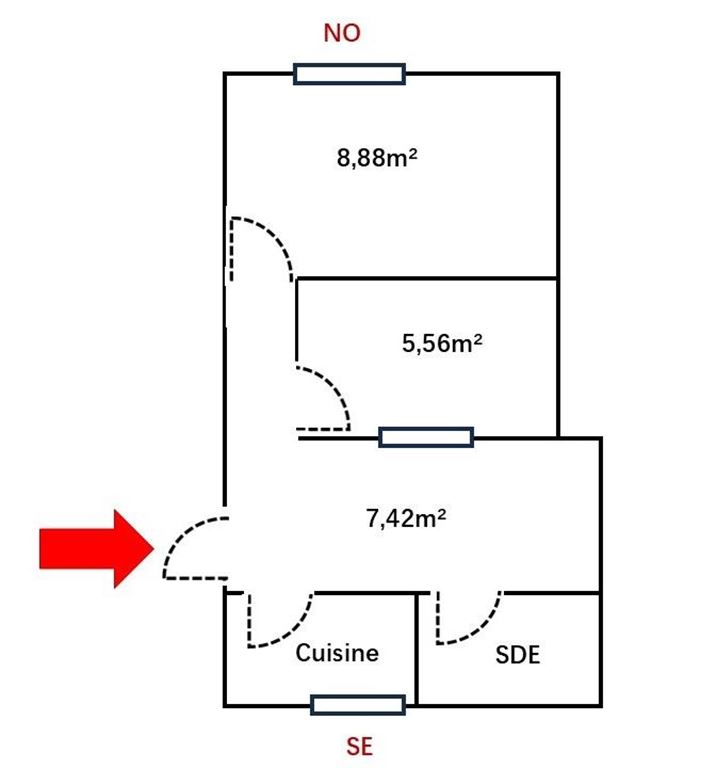 Appartement Studio PARIS 10 (75010) AGENCE LAND-IMMO